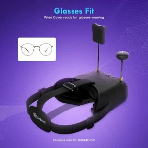 Gafas Eachine EV800DM 5.8G 40CH HD DVR RC Cámara Carreras VR Video FPV Drone -AU - Imagen 1 de 11