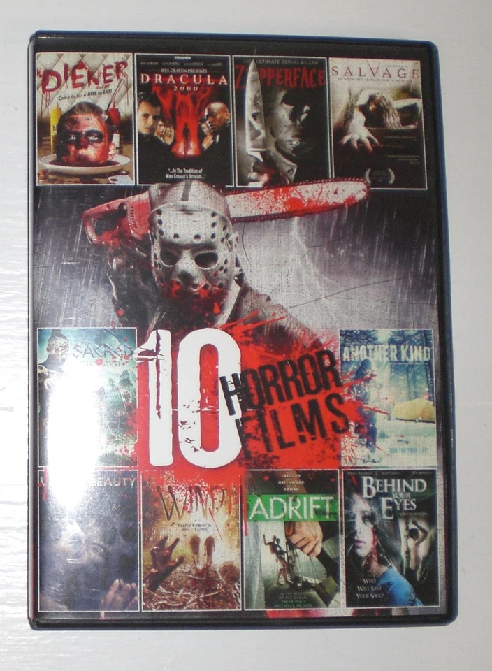 10 Films Horror Collection 4 Die-ner (Get It?) Dracula 2000 Zipperface - dvd Foto 1 de 2