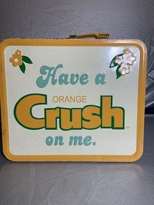 Orange Crush Metal Lunchbox No Thermos - Picture 1 of 3