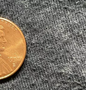1992 D Penny Lincoln Memorial Cent Doubled Die Obverse Red Au - Picture 1 of 3