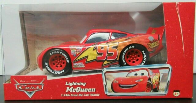 JADA TOYS DISNEY PIXAR CARS 3 LIGHTNING MCQUEEN RED DIECAST 1:24 NEW NO BOX