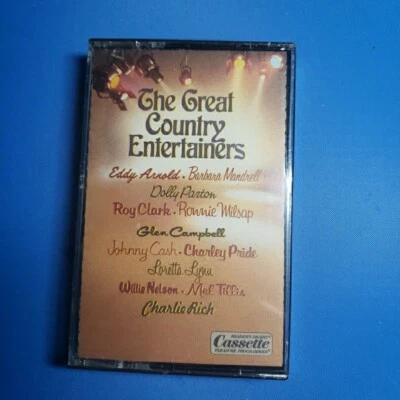 The Great Country Entertainers Tape 1 Cassette 1984 - Image 1 of 3