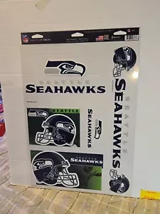 Seattle Seahawks 11" x 17" Auto Fenster klammern Ultra Aufkleber Blatt - Bild 1 von 6