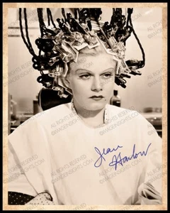 JEAN HARLOW "Libeled Lady" Film Ikone Foto Autogramm 8x10 RP - Bild 1 von 1