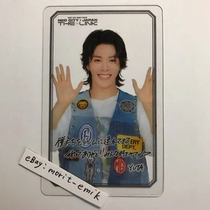 YUTA NCT 127 2ND TOUR NEO CITY JAPAN THE LINK Tarjeta Fotográfica Transparente Oficial DOME PC - Imagen 1 de 12