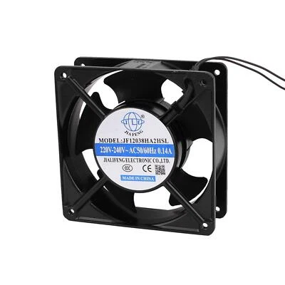 220V-240V 0,14A 119 x 119 x 38mm PC CPU Computer Kühlventilator mit Metall - Bild 1 von 3