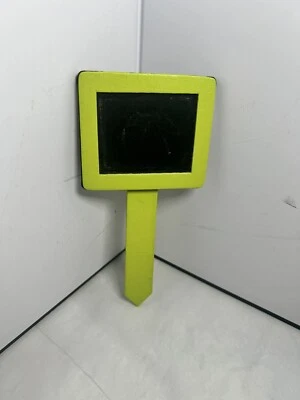 Garden Stake Blackboard Flower Pot Or Garden. - Image 1 of 4