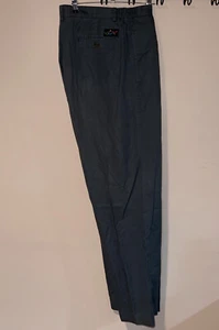 GREG NORMAN Solid Gray Elastic Waist Pants Reebok 38X32 - Picture 1 of 6