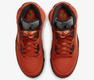 Air Jordan 5 Sz 10.5 Men's /Sz12 Wmns Dunk On Mars Burnt Orange Suede DD9336-800 - Picture 1 of 10