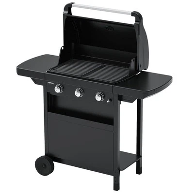 Barbecue a Gas 3 Fuochi Campingaz Compact 3 L Griglia in Acciaio con Ruote - Immagine 1 di 4