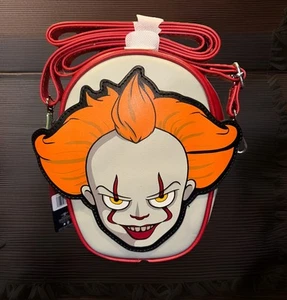 NEW Buckle-Down  IT Pennywise Smiling Face Crossbody Bag Clown Horror Halloween - Picture 1 of 6