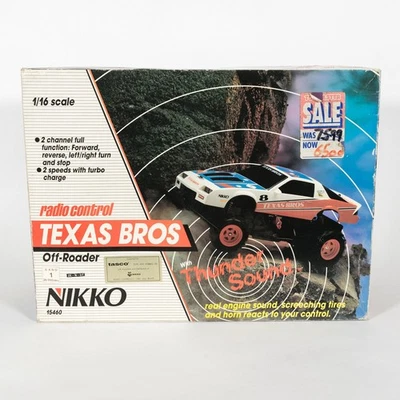 BNIB 1986 Nikko R/C radio control 1:16 Texas Bros Off Roader truck - Image 1 of 4