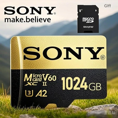 Sony Micro SD Memory Card 1TB 512GB 256GB 128GB High Speed TF A2 U3 V30 - Image 1 of 4
