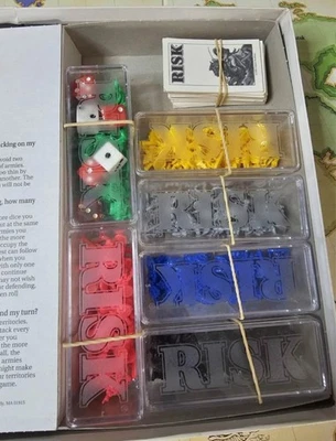 Vintage RISK The World Conquest Board Game 1993 Parker Brothers - COMPLETE - Image 1 of 4