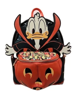 NEU Loungefly Disney Donald Duck Vampir Kostüm Mini Rucksack - Bild 1 von 8