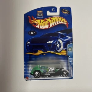 Hot Wheels Alt Terrain 1/10 (2003) Green Flat Racer Toy Car #137 - Picture 1 of 9