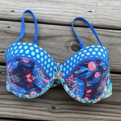 Maaji Bikini Top Dot Overlay Medium - Image 1 of 4