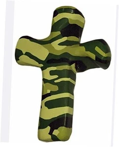 Calypso Studios by First & Main Inc. 5" Hand Held Cross, Comforting Clay,  - Picture 1 of 2