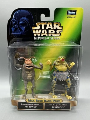 1998 Star Wars JOH YOWZA & SY SNOOTLES Max Rebo Band Pairs POTF Figure NEW - Image 1 of 4