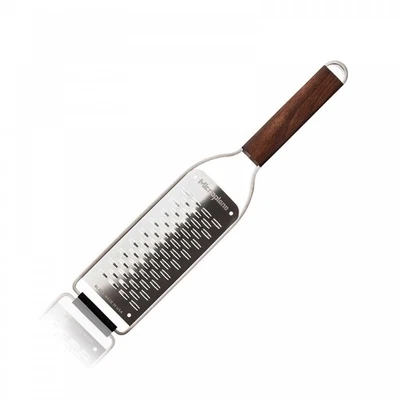 Microplane Master 2-Wege Reibe 30cm Edelstahl Walnuss - Bild 1 von 4