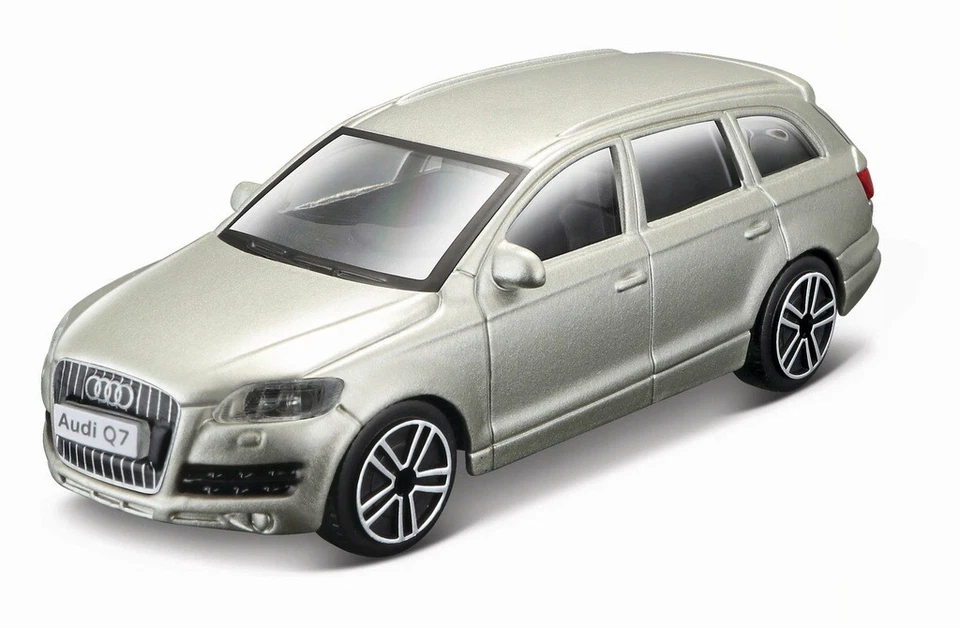 Coche de juguete Bburago AUDI Q7 Champagne escala 1:43 4 pulgadas - Imagen 1 de 1
