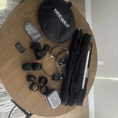 Panasonic Lumix G7 16.0 MP Digital Mirrorless Camera - Black (Kit with... - Image 1 of 4