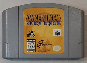 1999 Duke Nukem Zero Hour Nintendo 64 N64 Video Game Authentic Cartridge Only - Picture 1 of 3