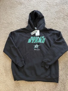 Dallas Stars NHL Champion Brand Talla XL Negro Para Hombre Sudadera con Capucha Nueva $80 - Imagen 1 de 7