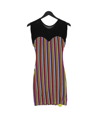 Vestido midi para mujer American Apparel XS multi nailon con elastano línea A Foto 1 de 4