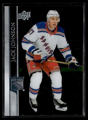 2020-21 Upper Deck Clear Cut Jack Johnson New York Rangers #594 - Image 1 of 2
