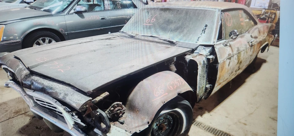 Chevrolet Impala 1966 bujes de freno delanteros, tambores, husillos G25732 Ke Foto 1 de 1