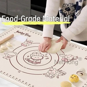 Rabbit Dough Rolling Mat Silicone Pastry Kneading Rolling Fondant Cake Dough UK - Picture 1 of 16
