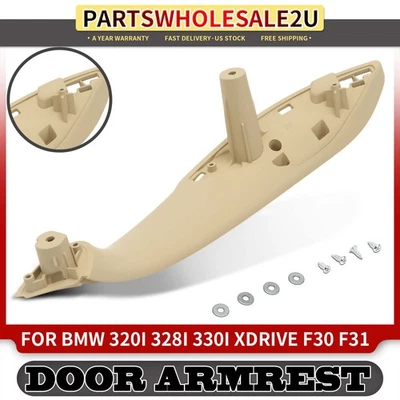 Tirador de la manija de la puerta interior trasera derecha para BMW 320i 328i 330i xDrive F31 F30 Foto 1 de 4