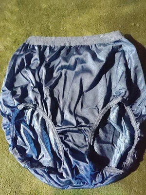Bragas Hanes Talla 5 con Encaje Años 90 100% Nylon Suave Sedoso  Foto 1 de 3