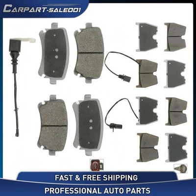 Front & Rear Brake Pads for 2003 2004 Audi RS6 4.2L 2007 2008 Audi RS4 4.2L - Image 1 of 3