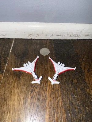 Galoob LGTI Micro Machines Raytheon Beechcraft Starship Airplane 1993 - Lot Of 2 - Image 1 of 4