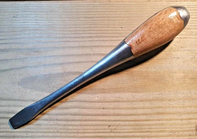 Vintage Wooden Perfect Patten Screwdriver Woodworking Old Hand Tools Carpentry - Image 1 of 3