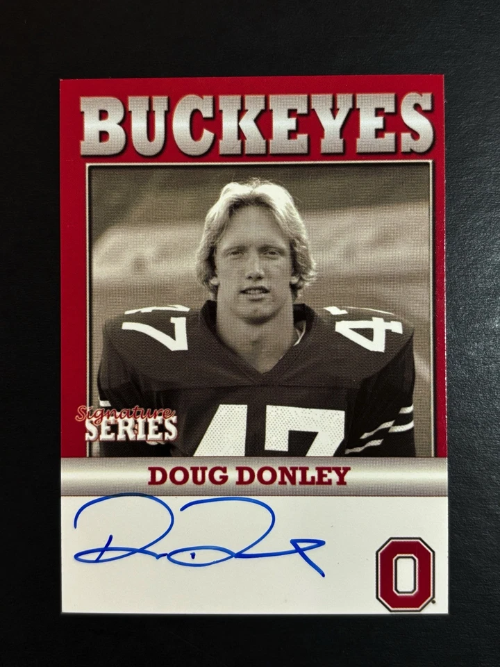 Doug Donley Signed Ohio State TK Legacy #B27 AUTO  - Image 1 of 1