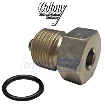 Colony Tank Drain Plug for 2007 Harley Davidson FXDSE Screamin Eagle Dyna - wt Foto 1 de 4