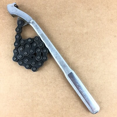 "Llave de cadena de trinquete vintage = Craftsman = EE. UU. para tubo de 1/2"" a 4"" usada en excelente estado" Foto 1 de 4