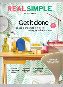 Real Simple Magazine ~ May 2024 - Picture 1 of 3