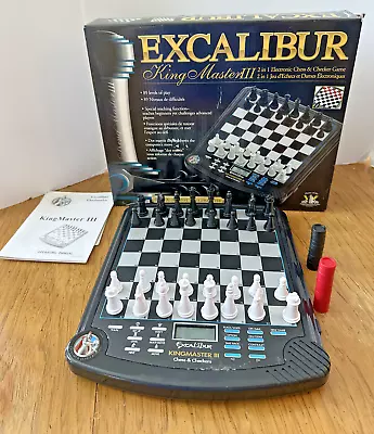 Vintage Excalibur King Master Electronic Chess Game 911E FAO Schwarz