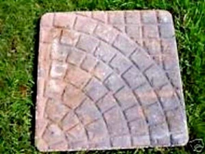 Paver stepping stone mold 1/8th" poly plastic mould will cast 100's 16" x 2" - Picture 1 of 1
