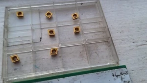 7 Widia carbide inserts CPGT 04T104-3 TN35 ( CPGT04T104 CPMT 04 T1 04 for steels - Picture 1 of 2