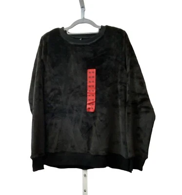 Gaiam Soft Fuzzy Velour Oversized Long Sleeve Sweatshirt - Image 1 of 4