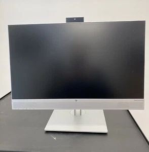 HP EliteDisplay E243m 24" Widescreen Monitor, Camera, Speakers, Cables - Picture 1 of 4