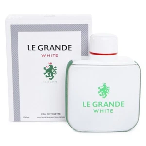 LE GRANDE WHITE Men's Designer EDT Cologne 3.4 Oz Eau de Toilette Spray - Picture 1 of 4
