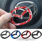 1PC Modified Stainless Steel Car Steering Wheel Center Emblem for Mazda 3 CX5