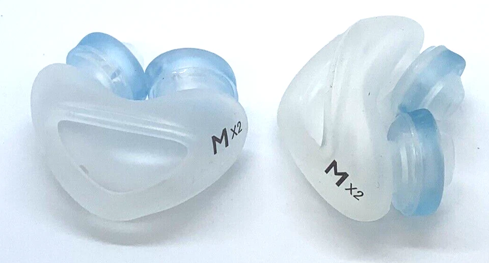 Nueva almohada de gel nasal Respironics Nuance. Mediano. #1105174. Pack de 2 Foto 1 de 1