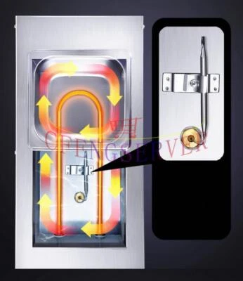 Electric Water Heating Chocolate Melter 2-Tanks Chocolate Melting Machine - image 1 of 4